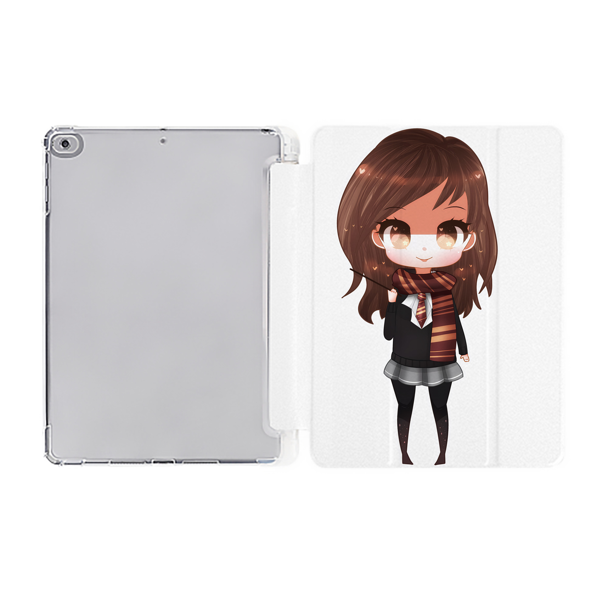 （画像用） Harry Potter ハリー・ポッターシリーズ IPad ケース ペン収納付き 三つ折りスタンド PUレザー×シリコン 対応機種9.5/10.5/10.9インチ
